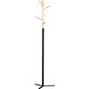 peg coat rack. 17.75"dia.x71"H