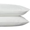 standard organic white percale pillowcases set of 2