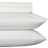 organic white percale sheet sets