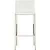 phoenix ivory 30" barstool. overall: 17"Wx19"Dx39"Hseat: 30"H