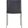 phoenix carbon grey chair. overall: 18.5"Wx19"Dx31.5"Hseat: 18.5"H