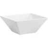 platform soup bowl. 6"sq.x2.5"H
