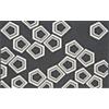 polygon dhurrie charcoal rug