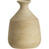 pompeii clay vase. 6"dia.x9.5"H
