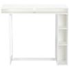 public white high dining table.48"Wx24"Dx42"H