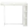 public white high dining table