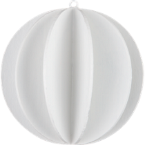 pulp ball ornament