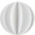 PulpBallWhiteOrnamentF12