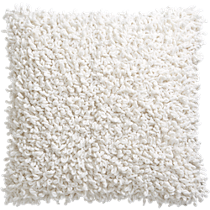 Q white 20" pillow