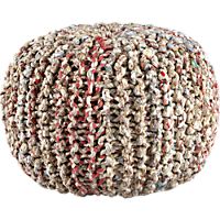 recycled pouf