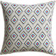 redeye embroidered 18" pillow with down-alternative insert
