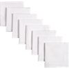 set of eight cocktail napkins.
