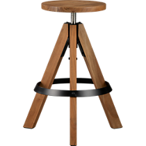 rig acacia adjustable barstool