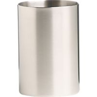 stainless steel toothbrush/razor cup