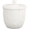 seam canister with lid.
