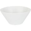 white shell bowl. 5"dia.x2.5"H