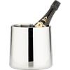 stainless steel shiny champagne-wine bucket