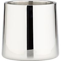 stainless steel shiny champagne-wine bucket