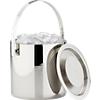 stainless steel shiny ice bucket