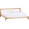 siesta queen bed (mattress sold separately). overall: 69"Wx85.5"Dx26"Hfootboard: 7.5"H