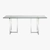 silverado rectangular dining table. 72"Wx36"Dx29.25"H
