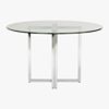silverado round dining table. 48"dia.x29.25"H