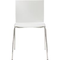 slim white chair