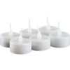 set of six tealight smart candles. 1.5"dia.x.75"H
