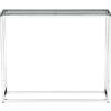 smart glass top console table