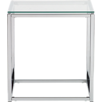 smart glass top side table