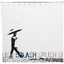 splish splash shower curtain