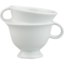 stacked teacup