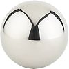 stainless steel ball. 6" dia.