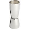 stainless steel jigger. 1.5"dia.x4"H