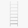 stairway 96" wall mounted bookcase