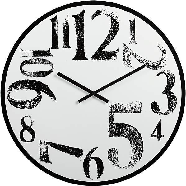 StampedNumbersClock30S13