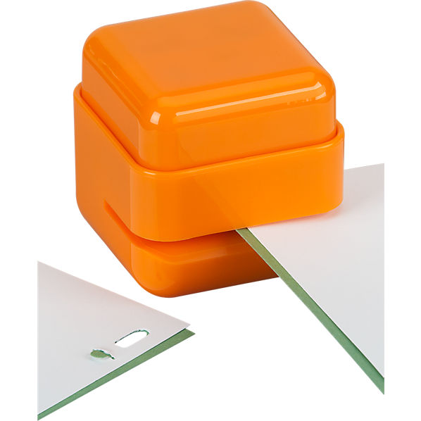 StapleFreeStaplerOrngAVF11