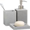 stone resin bath accessories