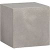 stone resin cube shelf. 6"sq.x6"H