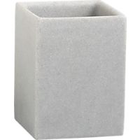 stone resin toothbrush/razor cup