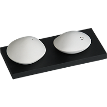 stone salt and pepper shaker set