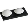 stone salt and pepper shaker set