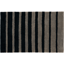 stripe shag rug