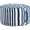 stripe woven swoon outdoor pouf