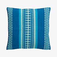 saudades blue 16" pillow