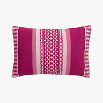 saudades magenta 18"x12" pillow