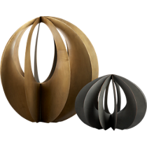 swirl sculptures