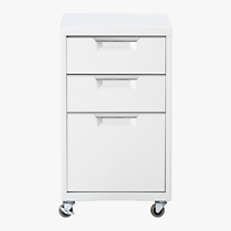 TPS white file cabinet