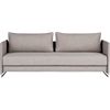 tandom sleeper sofa.overall: 78"Wx38"Dx26"Hinterior seat: 75"Wx31"Dx17"Hbed: 75"Wx56"Dx17"H