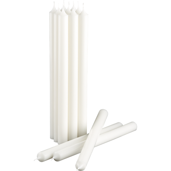 TaperCandleWht12inS12AVF11